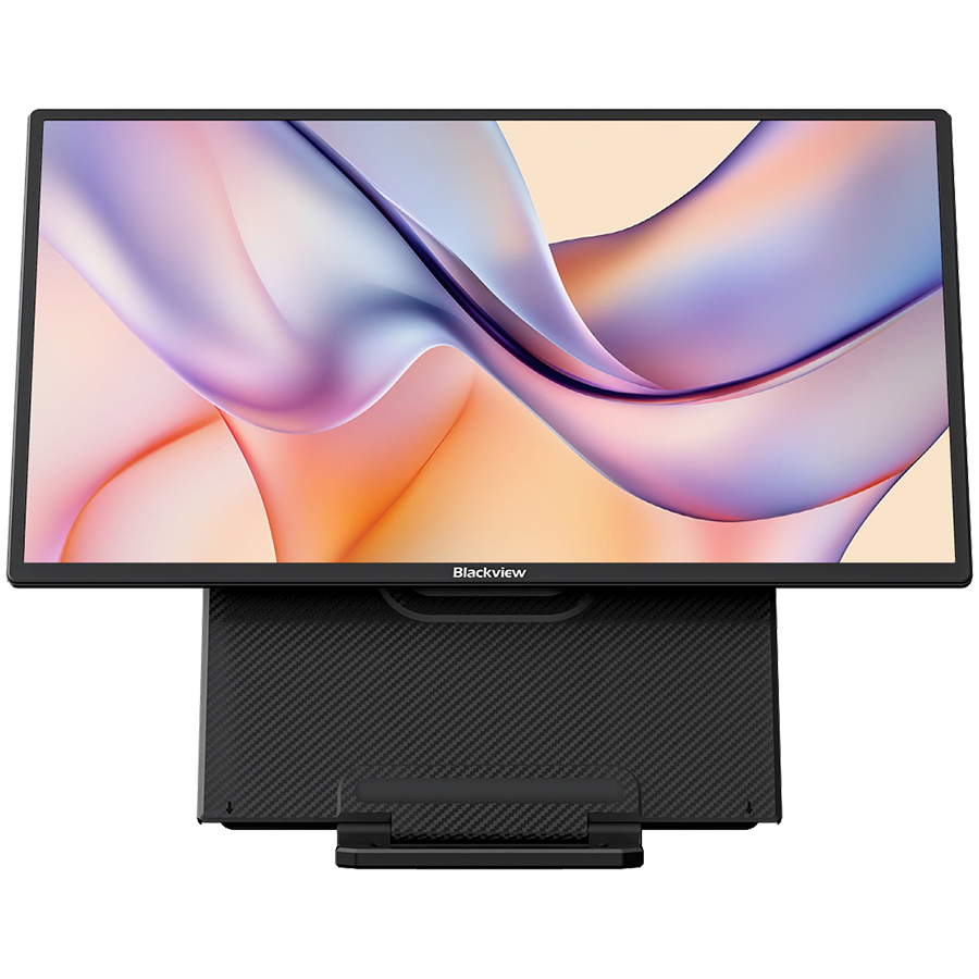 Portable monitor Blackview Table 10 LCD Monitor IPS FHD 23.8inch 1920x1200 16:9 LCD 100Hz 178 USB-C 3.1x2 Full 1xminiHDMI 312x237x32.8mm Plug into Laptop, PC, Game Console, and More, Plug & Play Black