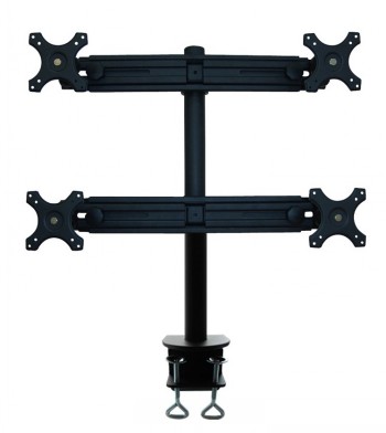 TV SET ACC DESK MOUNT BLACK/19-27" FPMA-D700D4 NEOMOUNTS