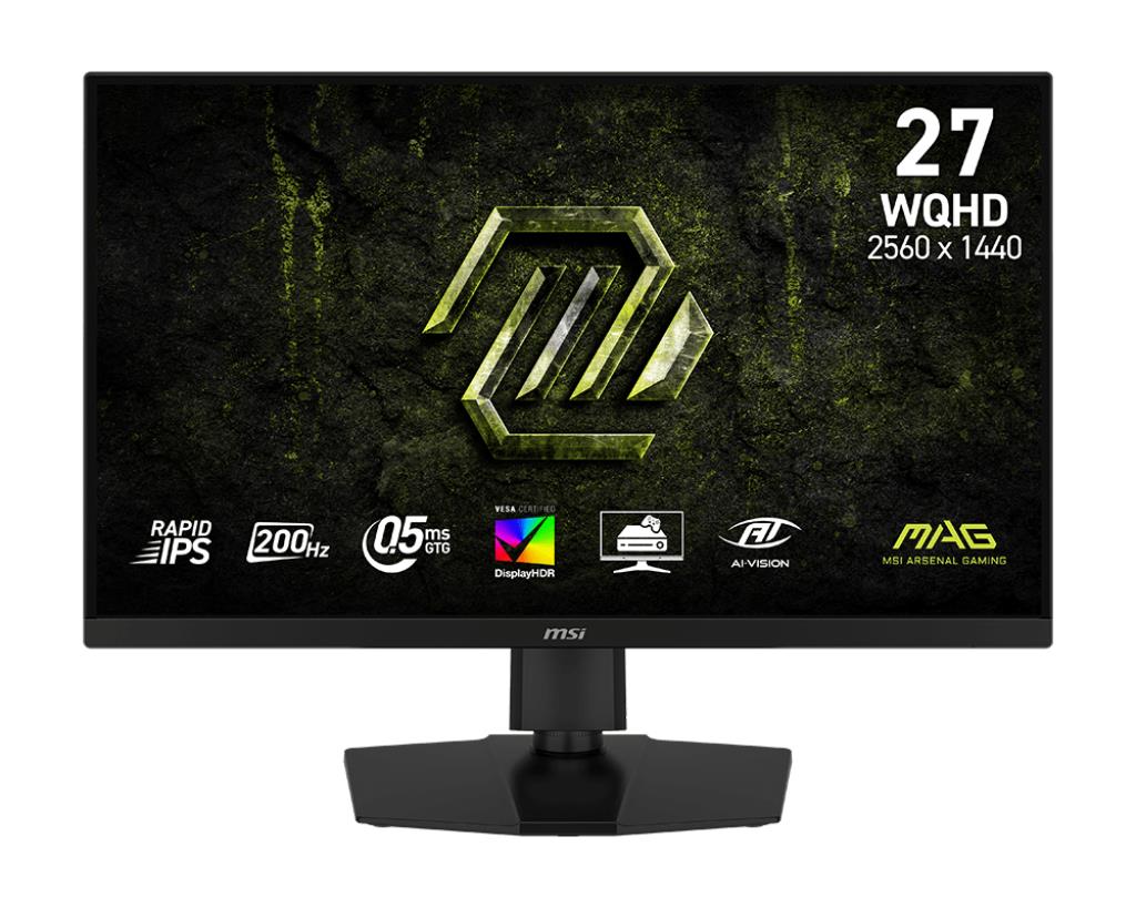 LCD Monitor|MSI|27 "|2560 x 1440 pixels|Wide Quad HD|Native aspect ratio 16:9|LCD|Flat|MAG274QPFE20
