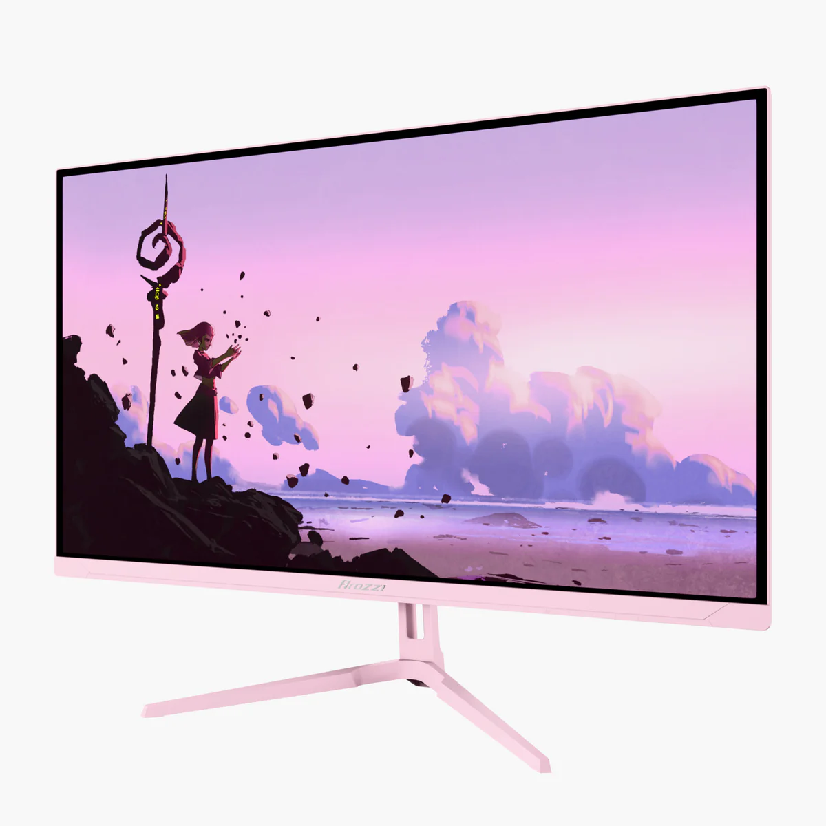 Arozzi - Nova - 27 " - IPS - QHD - 16:9 - 180 Hz - 1 ms - 2560 x 1440 pixels - 350 cd/m² - HDMI ports quantity 2 - Pink