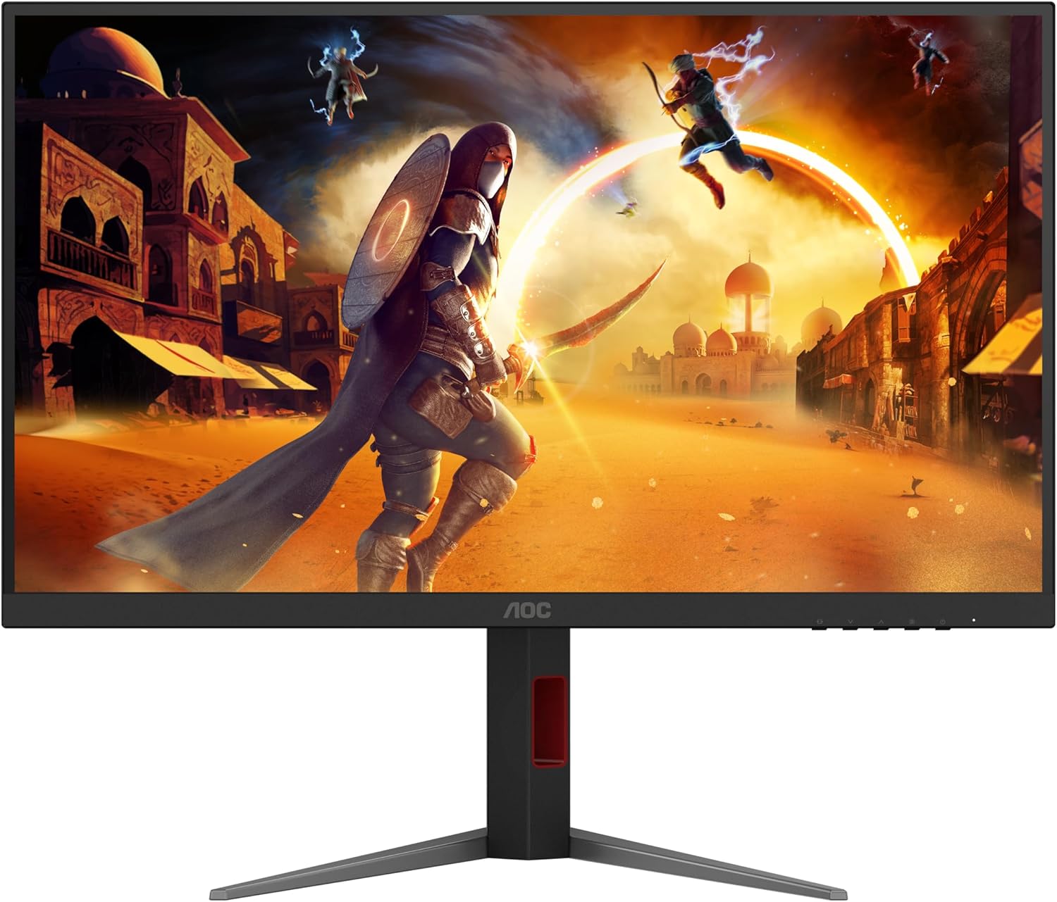 AOC - U27G4XM - 27 " - Fast IPS - UHD - 16:9 - 160 Hz - 1 ms - 3840 x 2160 pixels - 1200 cd/m² - HDMI ports quantity 1 - Black
