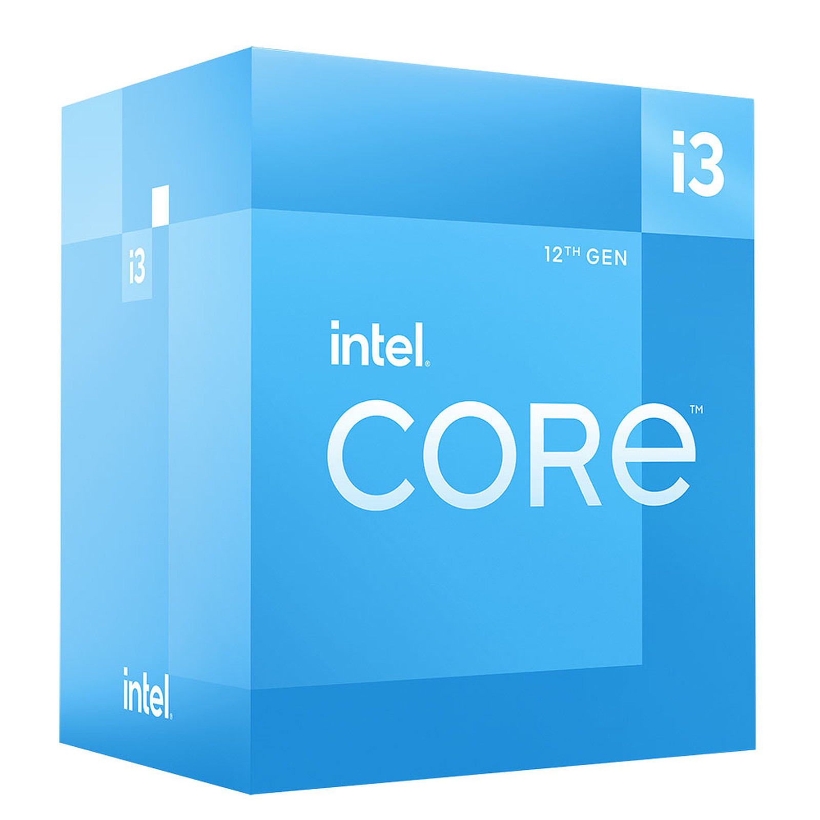 Intel - i3-12100 - 3.30 GHz - LGA1700 - Processor threads 8 - Intel Core i3 - Processor cores 4