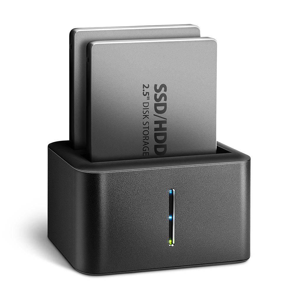 AXAGON - SuperSpeed USB DUAL 2.5" SSD/HDD MINI dock - ADSA-D25