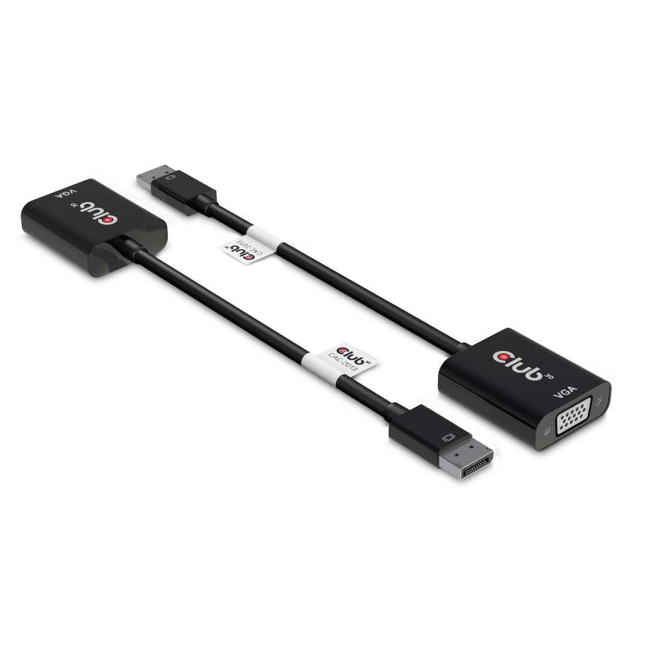 I/O ADAPTER DP TO VGA/M/F CAC-2013 CLUB3D