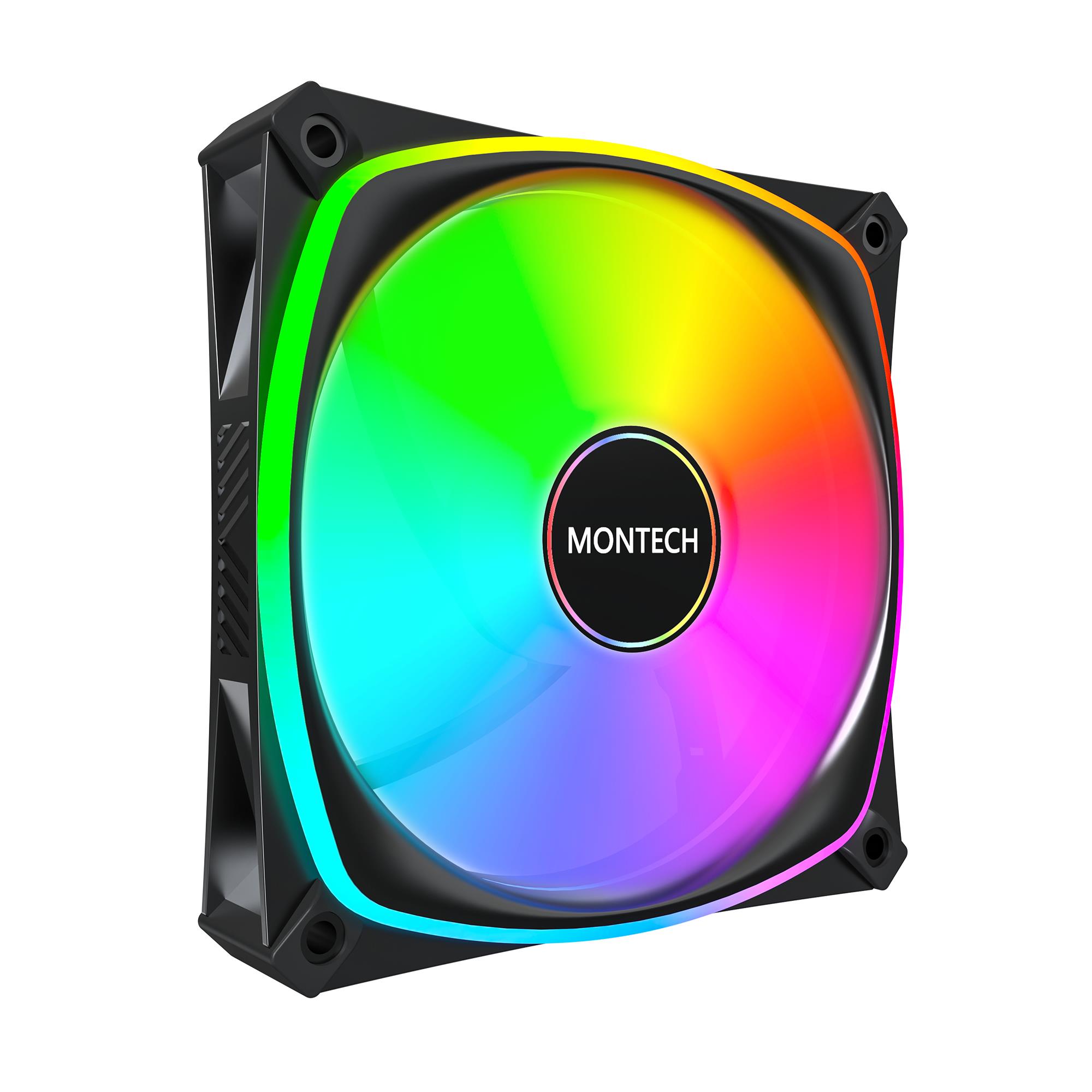 CASE FAN 120MM/AX120 PRO BLACK MONTECH
