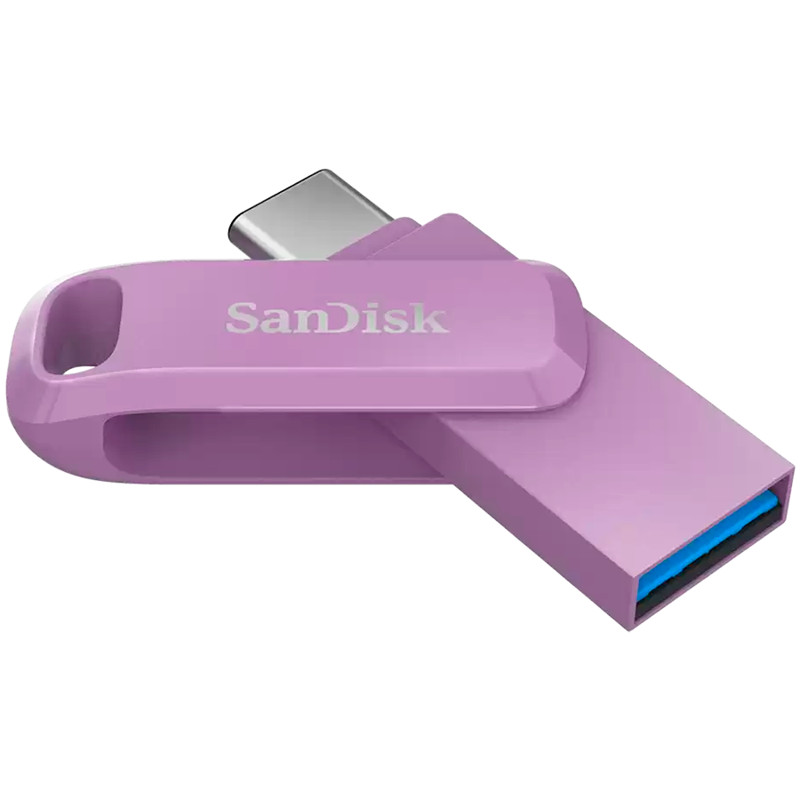 SanDisk Ultra Dual Drive Go USB Type- C, Lavender, Global, EAN: 619659204334
