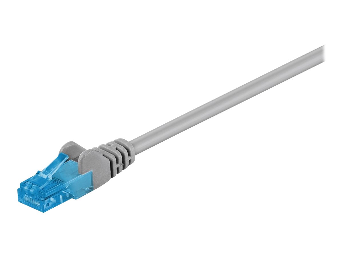 Goobay Patch cable - CAT 6A U/UTP - AWG 26/7 - Cable length: 1 m - Grey
