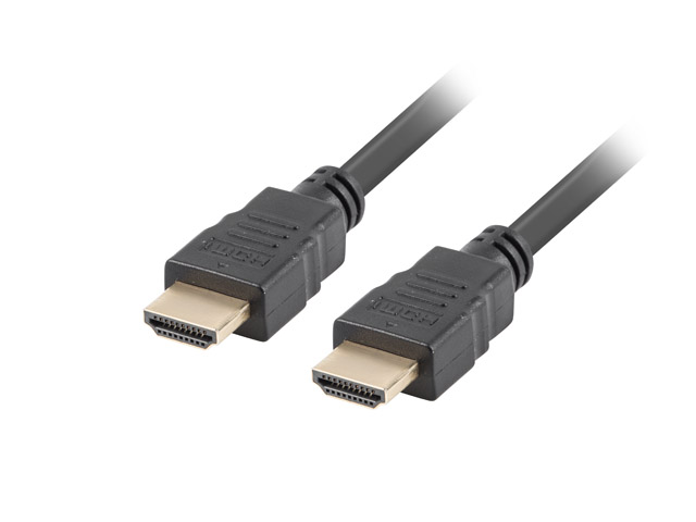 Lanberg - HDMI V1.4 Cable CCS - CA-HDMI-11CC-0010-BK - 1 m - Black