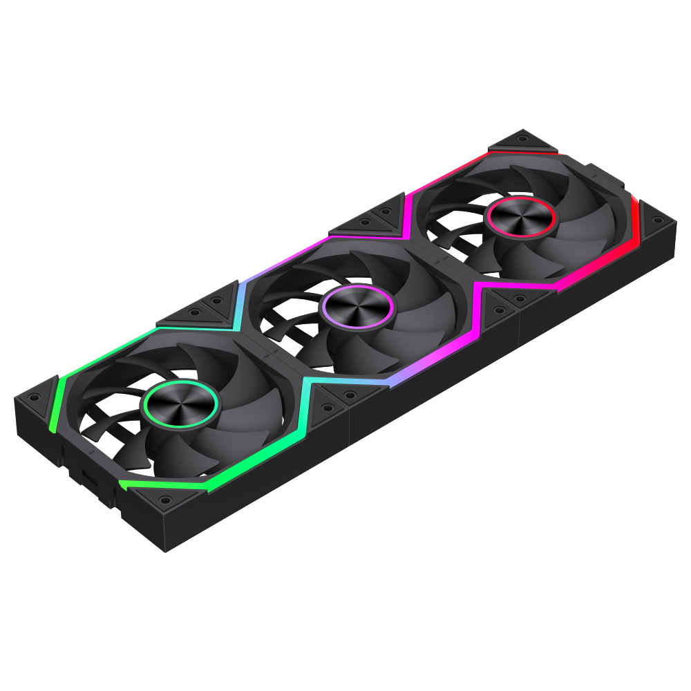 Gamemax FN12A-N2 WL - Case fan - Black