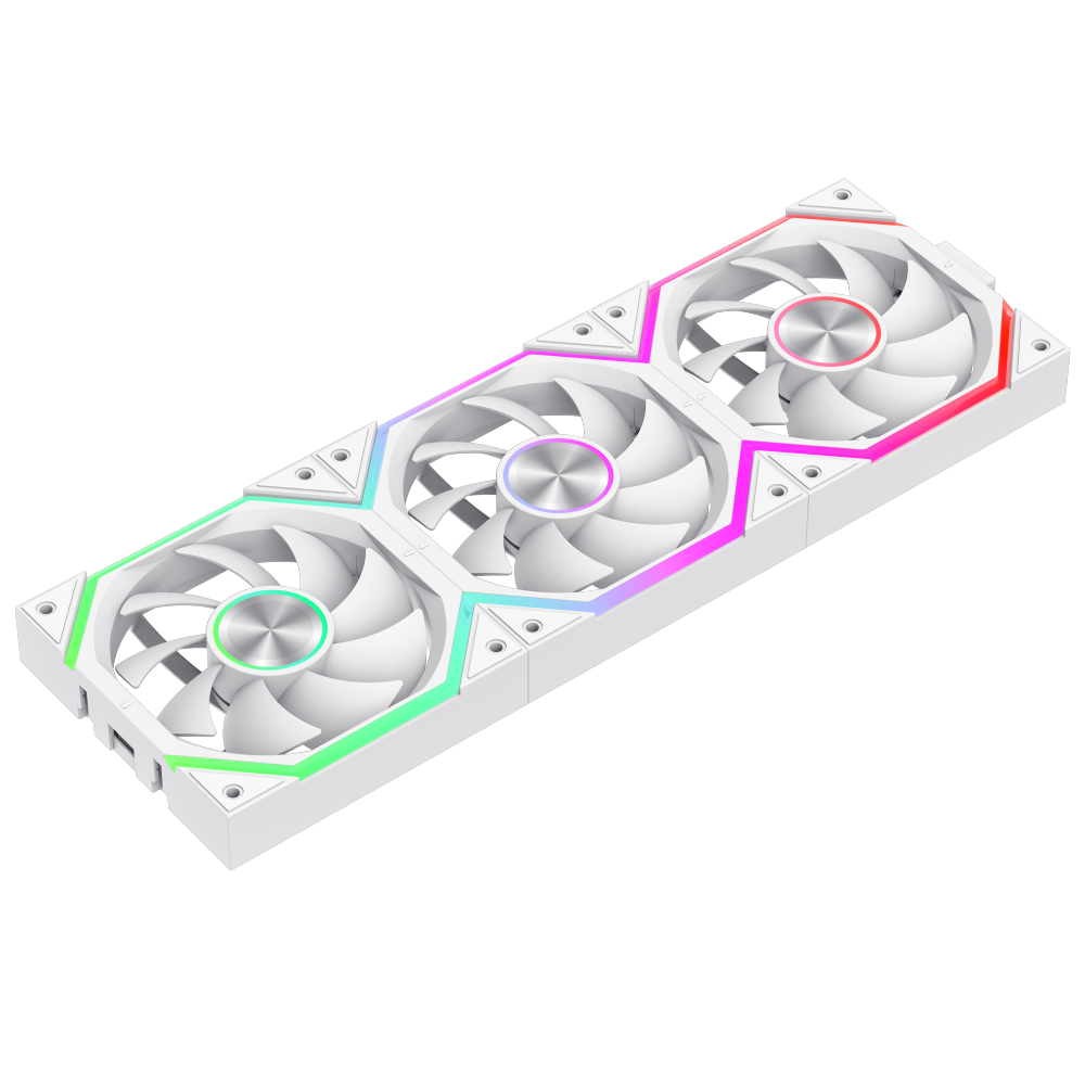 Gamemax FN12A-N2 WL-W - Case fan - White