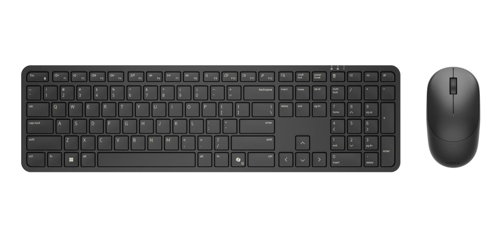 Dell Pro 5 Keyboard and Mouse - KM526 - Keyboard and Mouse Set - Wireless - Estonian - Wireless connection - Black