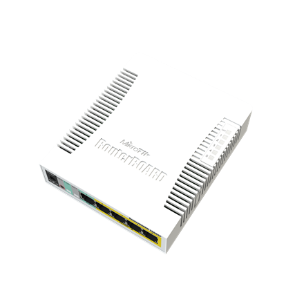 MikroTik - Cloud Router Switch - RB260GSP - Web managed - Desktop - SFP ports quantity 1 - Power over Ethernet (PoE) ports quantity 1 - 12 month(s)