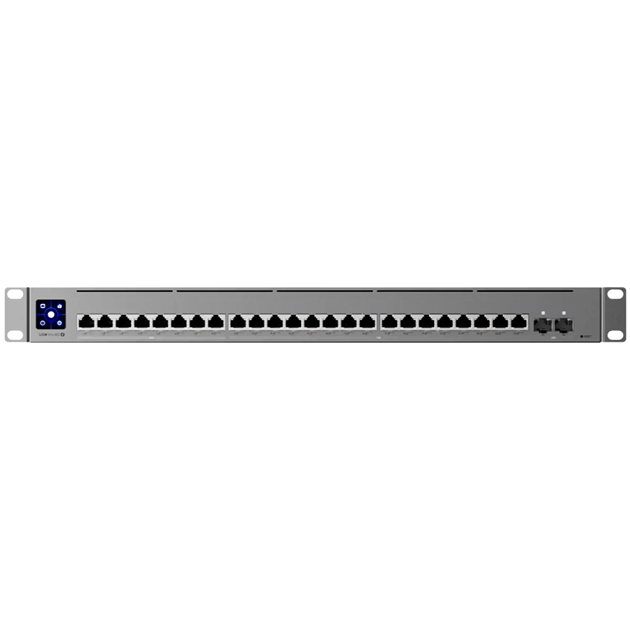 Ubiquiti USW-PRO-XG-24-EU Layer 3 Etherlighting 16x 10 GbE, 8x 2.5 GbE, and 2x 25G SFP28 ports