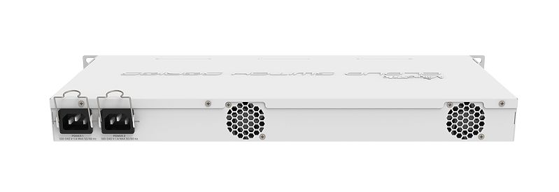 MikroTik - Cloud Router Switch CRS328-4C-20S-4S+RM - Managed L3 - Rackmountable - Gigabit Ethernet (copper) ports quantity 4 - SFP ports quantity 20 - SFP+ ports quantity 4 - 12 month(s)