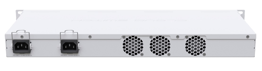 MikroTik Cloud Router Switch 326-24S+2Q+RM with RouterOS L5, 1U rackmount Enclosure - MikroTik