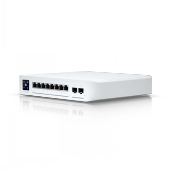 Ubiquiti - Switch Enterprise 8 PoE - USW-Enterprise-8-PoE - Managed L3 - Desktop - Gigabit Ethernet (copper) ports quantity SMB Layer 3* PoE - SFP ports quantity 0 - SFP+ ports quantity 2 - Power supply type AC/DC, Internal, 150W