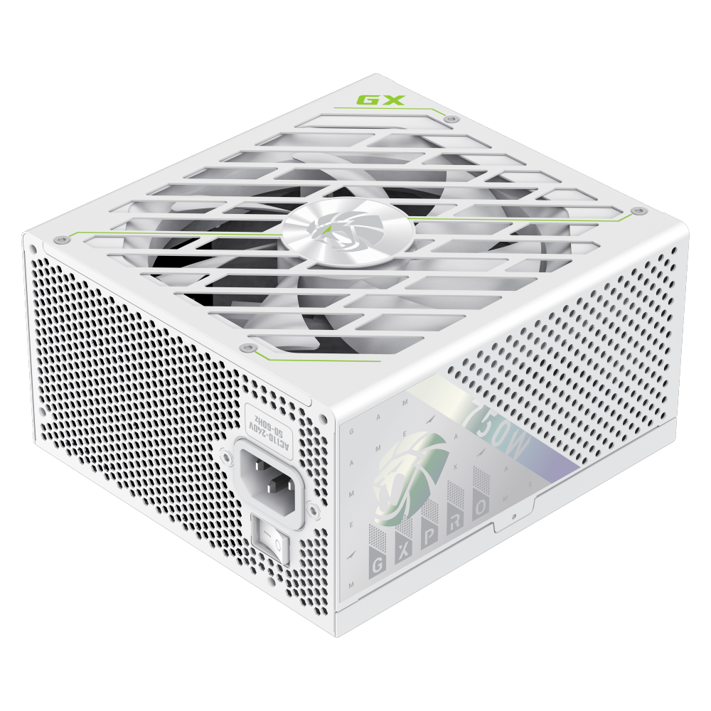Gamemax PSU - GX PRO 750G WH - 750 W - Gold - Modular