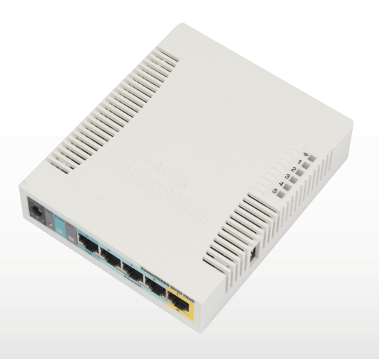 MikroTik - RB951UI-2HnD Access Point - 802.11n - 867 Mbit/s - 10/100 Mbit/s - Ethernet LAN (RJ-45) ports 5 - MU-MiMO Yes - 12 month(s)