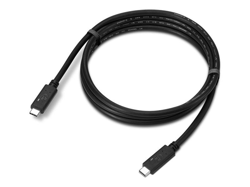 Lenovo USB 20Gbps USB‑C to USB‑C Cable 1.5m - USB‑C to USB‑C