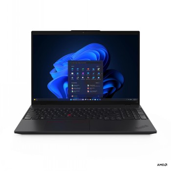 Lenovo ThinkPad L16 G2 AMD - Black - 16 " - IPS - WUXGA - 1920 x 1200 pixels - Anti-glare - AMD Ryzen 5 PRO - 215 - 16 GB - SO-DIMM DDR5 - Solid-state drive capacity 512 GB - AMD Radeon 740M Graphics - Windows 11 Pro - 802.11be - Bluetooth version 5.4 - L