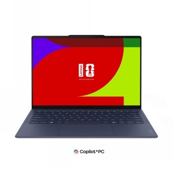 LENOVO YOGA SLIM 7 ULTRA, ULTRA 7 355/14" 2.8K WQXGA+ (2880X1800) POLED 1100NITS (PEAK) / 500NITS (TYPICAL) GLOSSY / ANTI-FINGERPRINT, 100% P3, 100% SRGB, 120HZ, EYESAFE®, DOLBY VISION®, FLICKER FREE, DISPLAYHDR™ TRUE BLACK 1000, CORNING® GORILLA® GLASS 3, TOUCH, TCON, PURESIGHT PRO/32GB/1TB SSD/COPILOT+PC/W11H/ENG (COSMIC BLUE) (NO POWER ADAPTER) (LENOVO USB-C 4-IN-1 HUB INCLUDED)