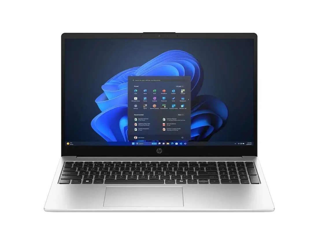 HP - 255R - G10 - Turbo Silver - 15.6 " - IPS - FHD - 1920 x 1080 pixels - Anti-glare - AMD Ryzen 5 - 7535U - 8 GB - SODIMM-DDR5 - Solid-state drive capacity 512 GB - AMD Radeon Graphics - Windows 11 Home - 802.11ax - Bluetooth version 5.4 - Keyboard lang