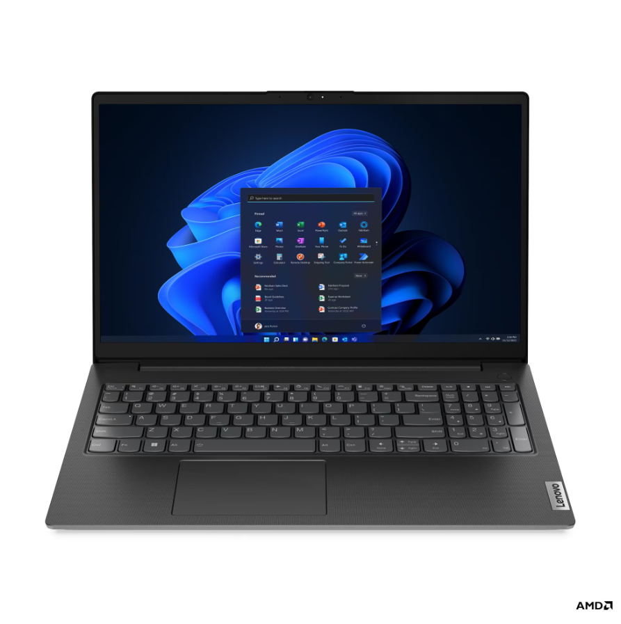 Lenovo Essential V15 G4 ABP AMD - Business Black - 15.6 " - TN - FHD - 1920 x 1080 pixels - Anti-glare - AMD Ryzen 7 - 5825U - 8 GB - Soldered DDR4 - 256 GB - AMD Radeon Graphics - Windows 11 Home - 802.11ax - 5.2 - English - Warranty 12 month(s) - Batter