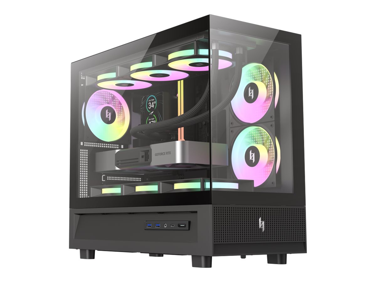 Gamemax Case - NEX C31 BK - MATX/BTF