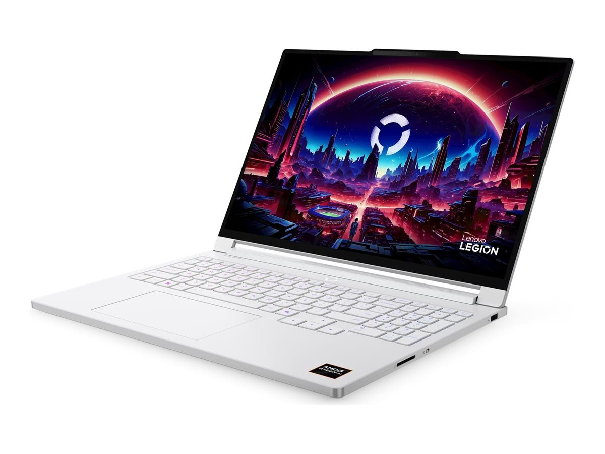 Lenovo Legion 7 16AGP11 AMD - Glacier White - 16 " - OLED - WQXGA - 2560 x 1600 pixels - Glossy - AMD Ryzen AI 9 - HX 470 - 32 GB - Soldered LPDDR5X - Solid-state drive capacity 1000 GB - NVIDIA GeForce RTX 5070 - GDDR7 - 12 GB - Windows 11 Home - 802.11b