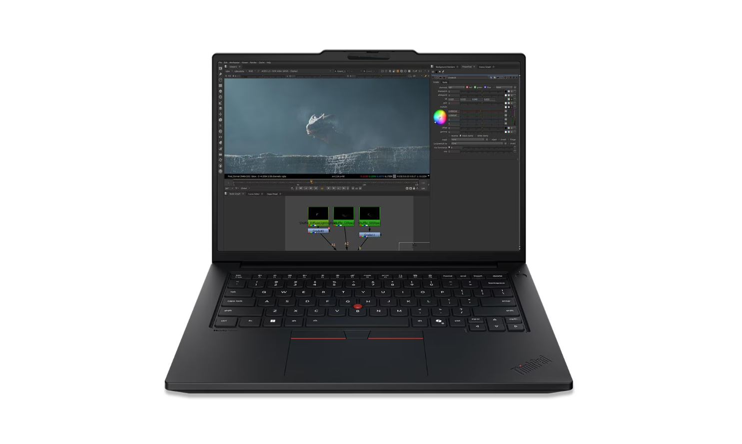 Lenovo P14s G7 Intel - Black - 14.5 " - IPS - WUXGA - 1920 x 1200 pixels - Anti-glare - Intel Core Ultra 7 - 356H - 16 GB - LPCAMM2 LPDDR5X - Solid-state drive capacity 512 GB - NVIDIA RTX PRO 500 Blackwell Generation - GDDR7 - 6 GB - Windows 11 Pro - 802