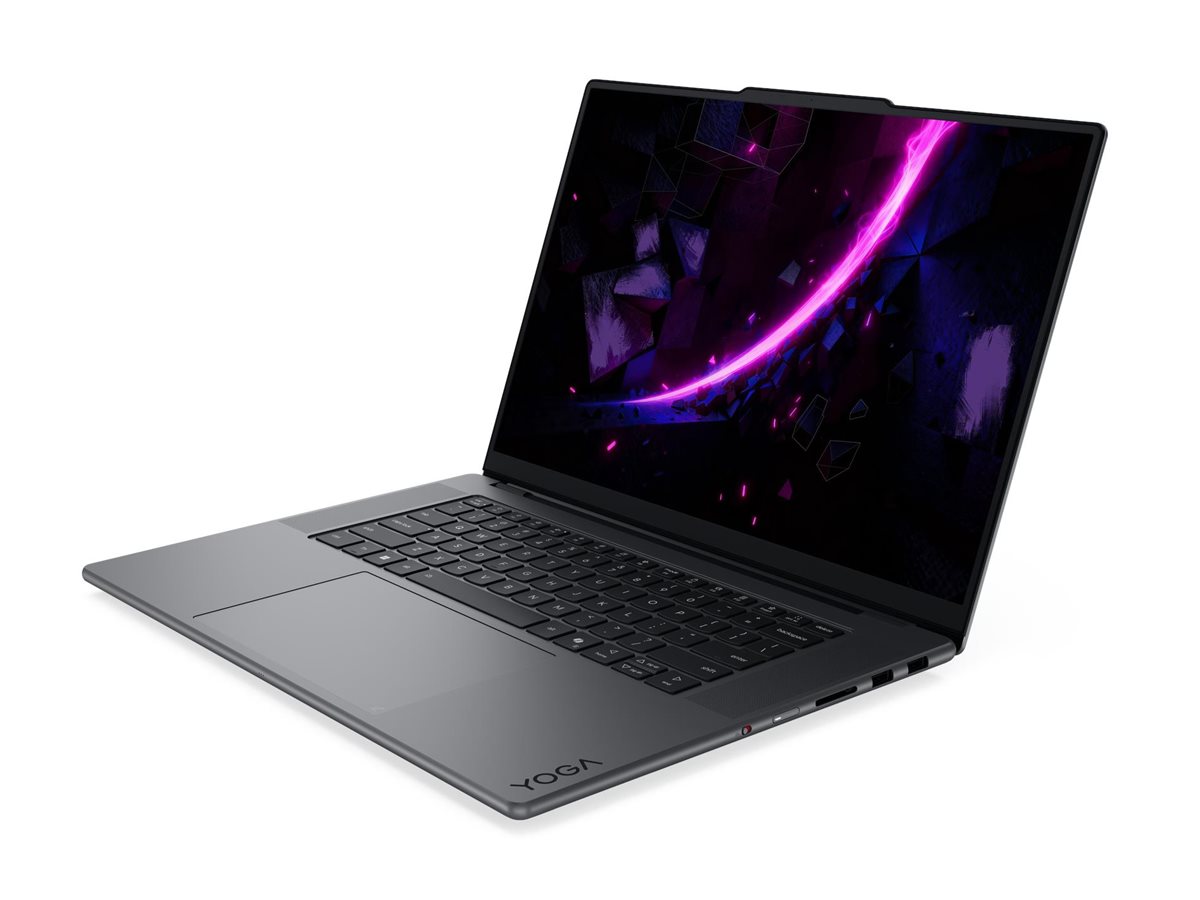Lenovo Yoga Pro 9 16IPH11 - Thunder Grey - 16 " - OLED - Touchscreen - 2.8K WQXGA+ - 2880 x 1800 pixels - Intel Core Ultra 7 - 356H - 32 GB - Soldered LPDDR5X - Solid-state drive capacity 1000 GB - NVIDIA GeForce RTX 5060 - GDDR7 - 8 GB - Windows 11 Pro |
