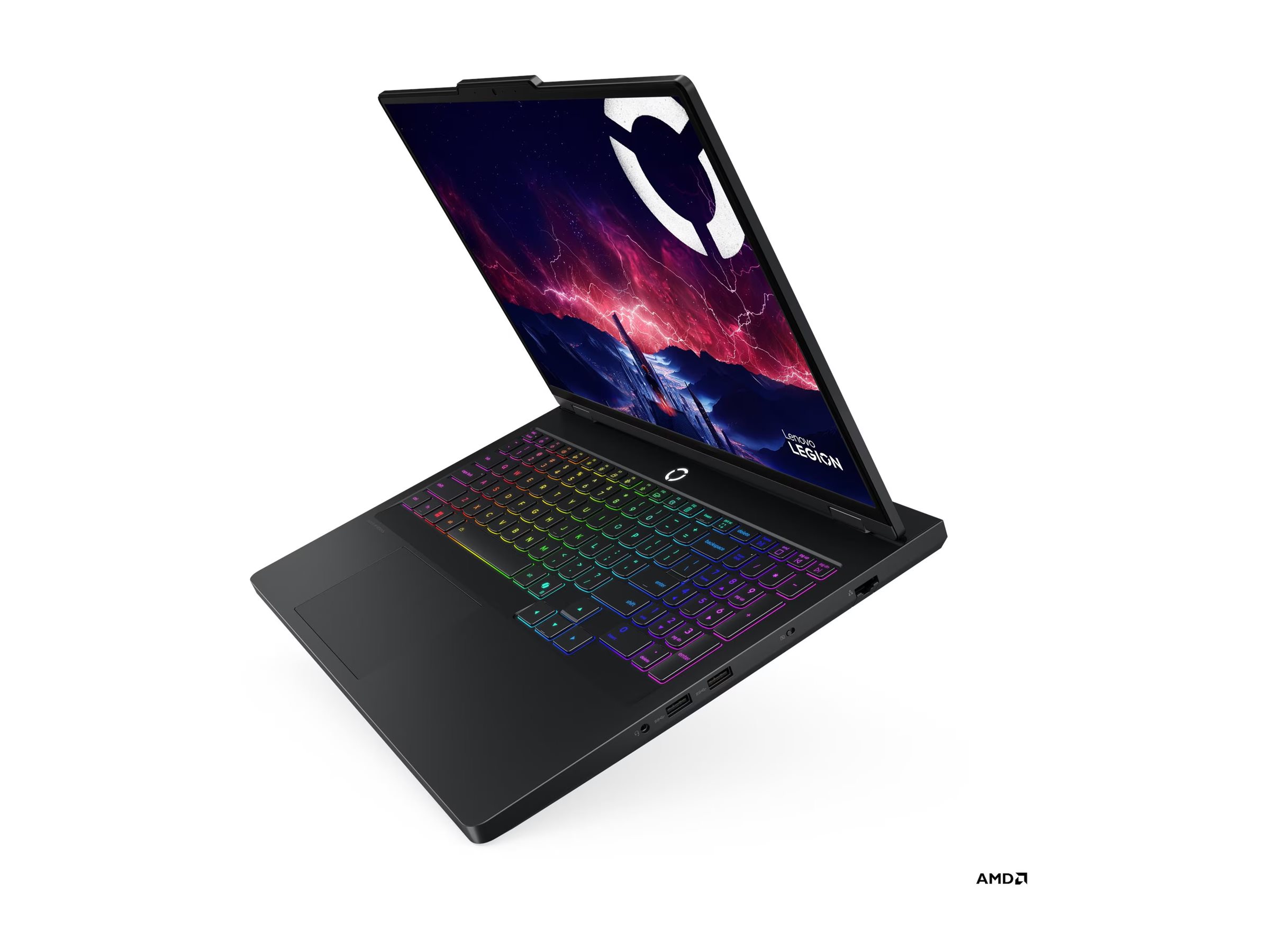 Lenovo Legion Pro 5 16AFR10 AMD - Eclipse Black - 16 " - OLED - WQXGA - 2560 x 1600 pixels - Glossy - AMD Ryzen 9 - 9955HX - 32 (2x16GB) GB - SODIMM DDR5 - Solid-state drive capacity 1000 GB - NVIDIA GeForce RTX 5070 - GDDR7 - 12 GB - Windows 11 Home - 80