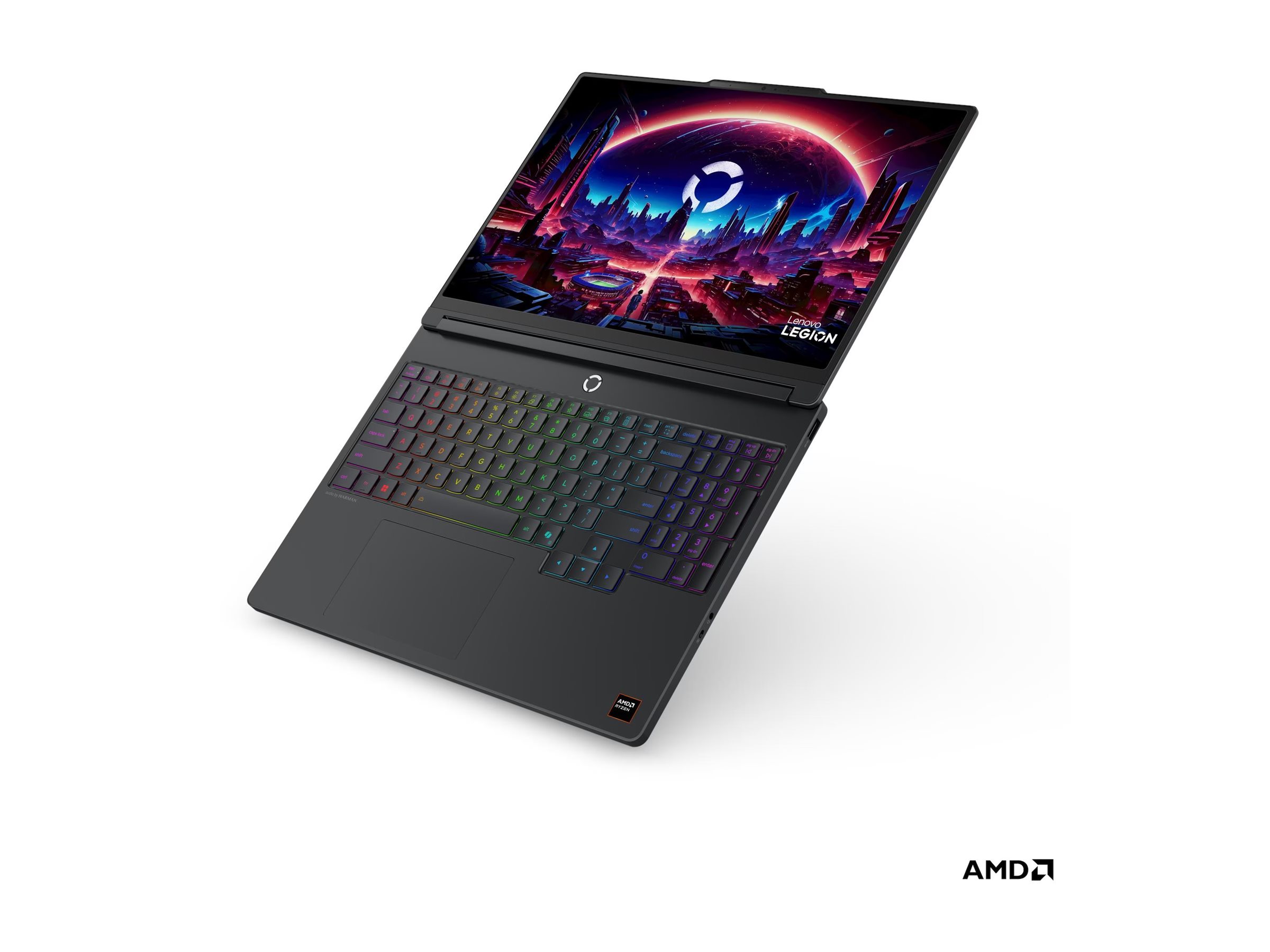 Lenovo Legion 5 15AGP11 AMD - Eclipse Black - 15.3 " - OLED - WQXGA - 2560 x 1600 pixels - Glossy - AMD Ryzen AI 9 - 465 - 32 (2x16GB) GB - SODIMM DDR5 - Solid-state drive capacity 1000 GB - NVIDIA GeForce RTX 5070 - GDDR7 - 12 GB - Windows 11 Home - 802.