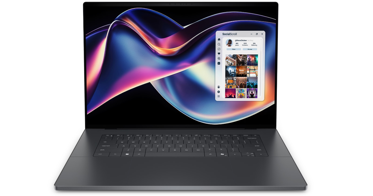 Dell XPS 16 DA16260 - Graphite - 16 " - Touchscreen - 3.2K - Intel Core Ultra X7 - 358H - 32 GB - LPDDR5x - Solid-state drive capacity 1000 GB - Intel Arc Graphics - Windows 11 Pro - Keyboard language English - Keyboard backlit - Warranty 36 month(s) - Ba