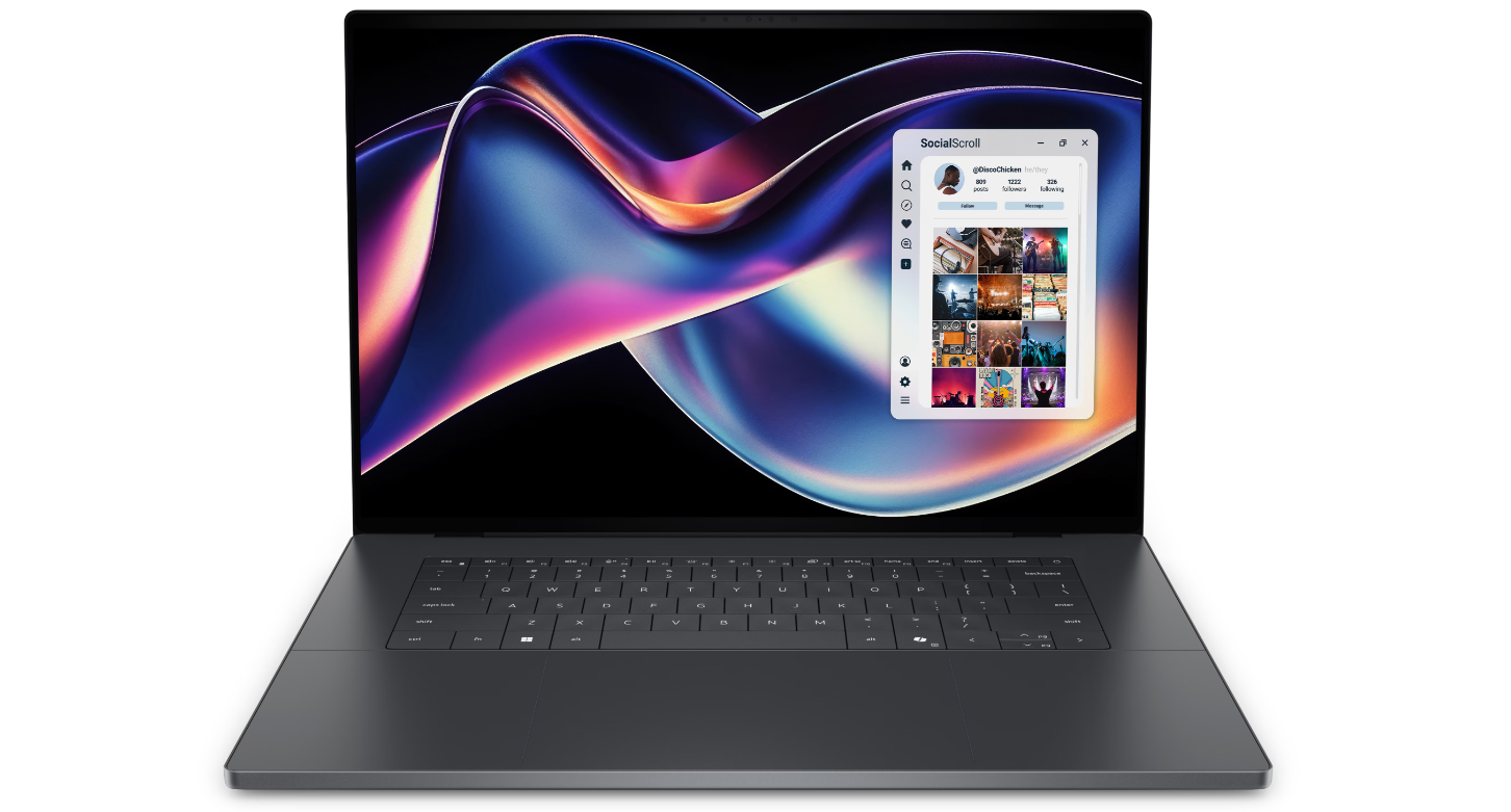 Dell XPS 16 DA16260 - Graphite - 16 " - OLED - Touchscreen - 3.2K - Intel Core Ultra X7 - 358H - 64 GB - LPDDR5x - Solid-state drive capacity 1000 GB - Intel Arc Graphics - Windows 11 Pro - Keyboard language English - Keyboard backlit - Warranty 36 month(