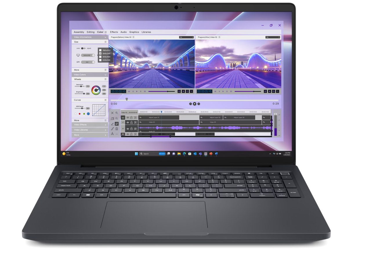 Dell Pro Max 16 MC16250 - 16 " - FHD+ - Intel Core Ultra 9 - 285H - 32 GB - DDR5 - Solid-state drive capacity 512 GB - NVIDIA RTX PRO 2000 Blackwell - GDDR7 - 8 GB - Windows 11 Pro - Keyboard language English - Keyboard backlit - Warranty 36 month(s) - Ba