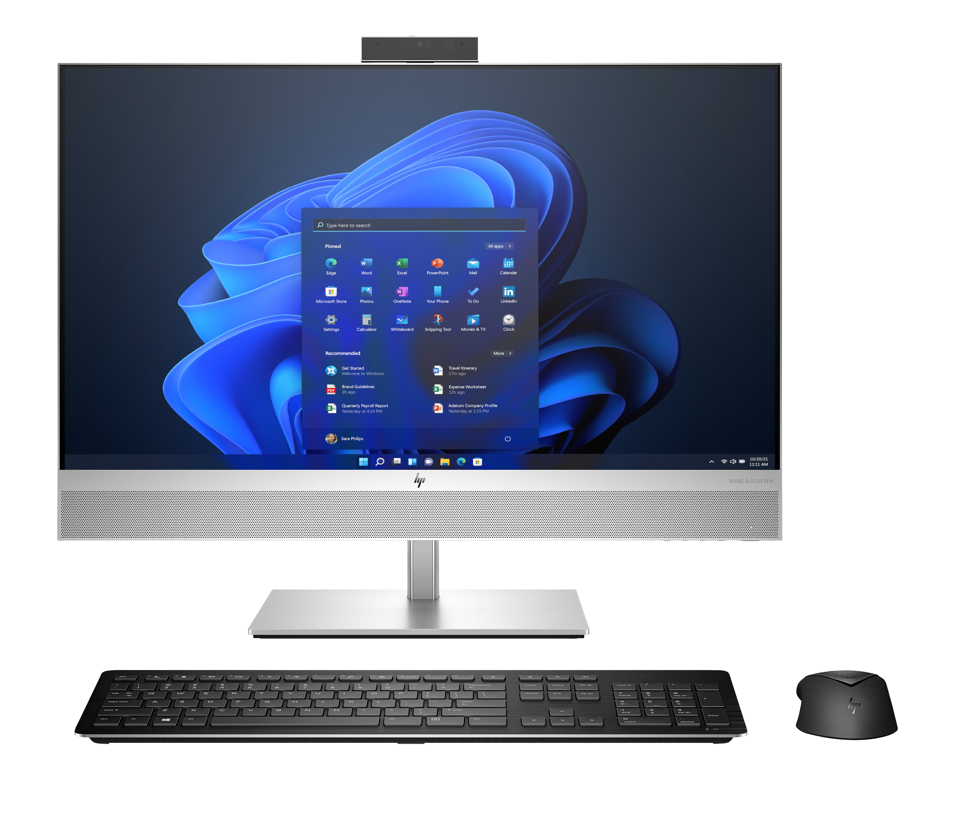 HP Elite 870 G9 AIO All-in-One - i5-14500, 16GB, 512GB SSD, WiFi, 27 QHD Non-Touch AG, Height Adjustable, USB Mouse, Win 11 Pro, 3 years