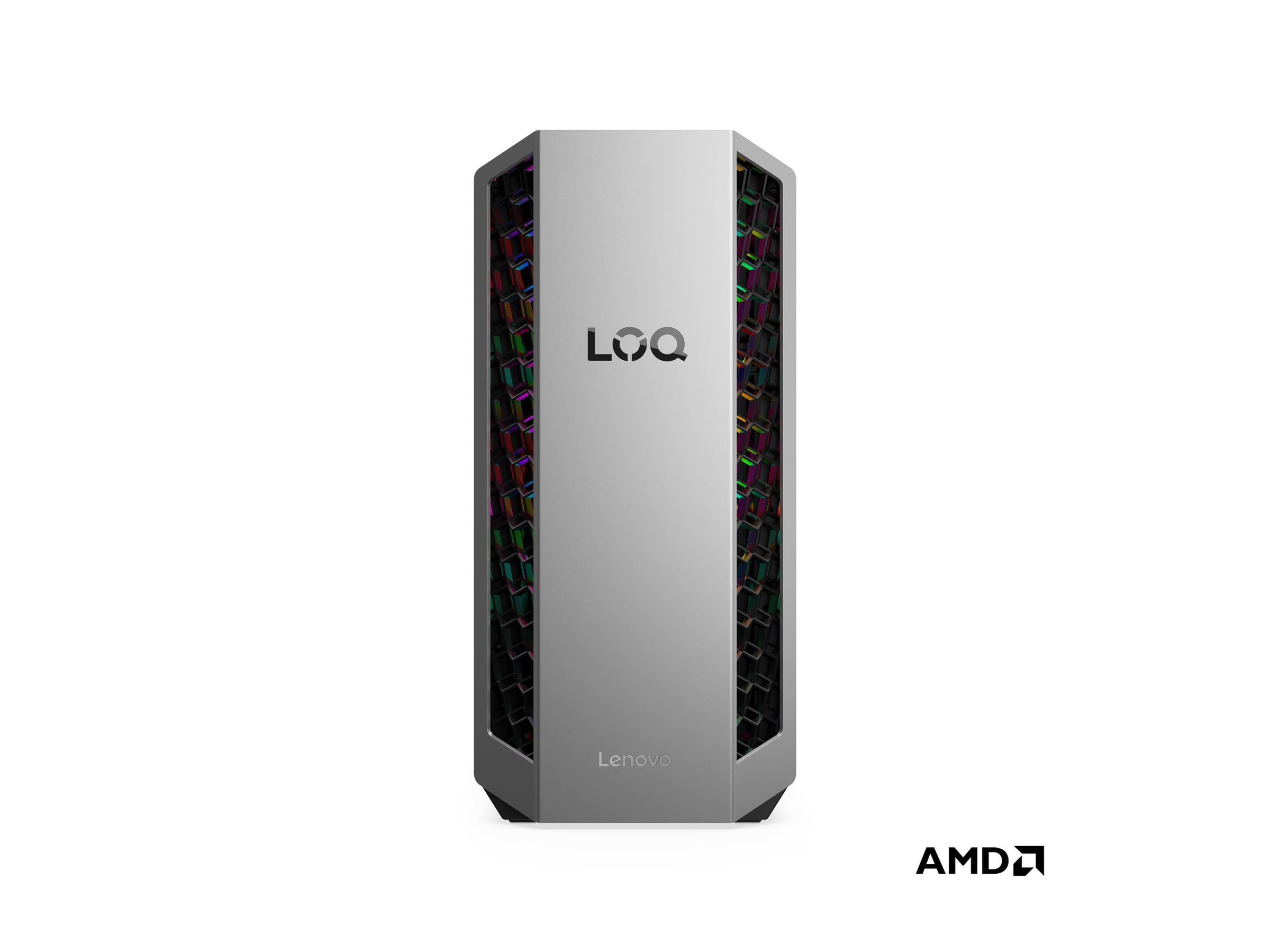 Lenovo LOQ - 26ADR10 - Desktop - Tower - AMD Ryzen 7 - 8745HX - 16 (2x8GB) GB - SODIMM DDR5 - 1000 GB - NVIDIA GeForce RTX 5060 Ti - No Optical drive - No keyboard - Windows 11 Home - Warranty 24 month(s)