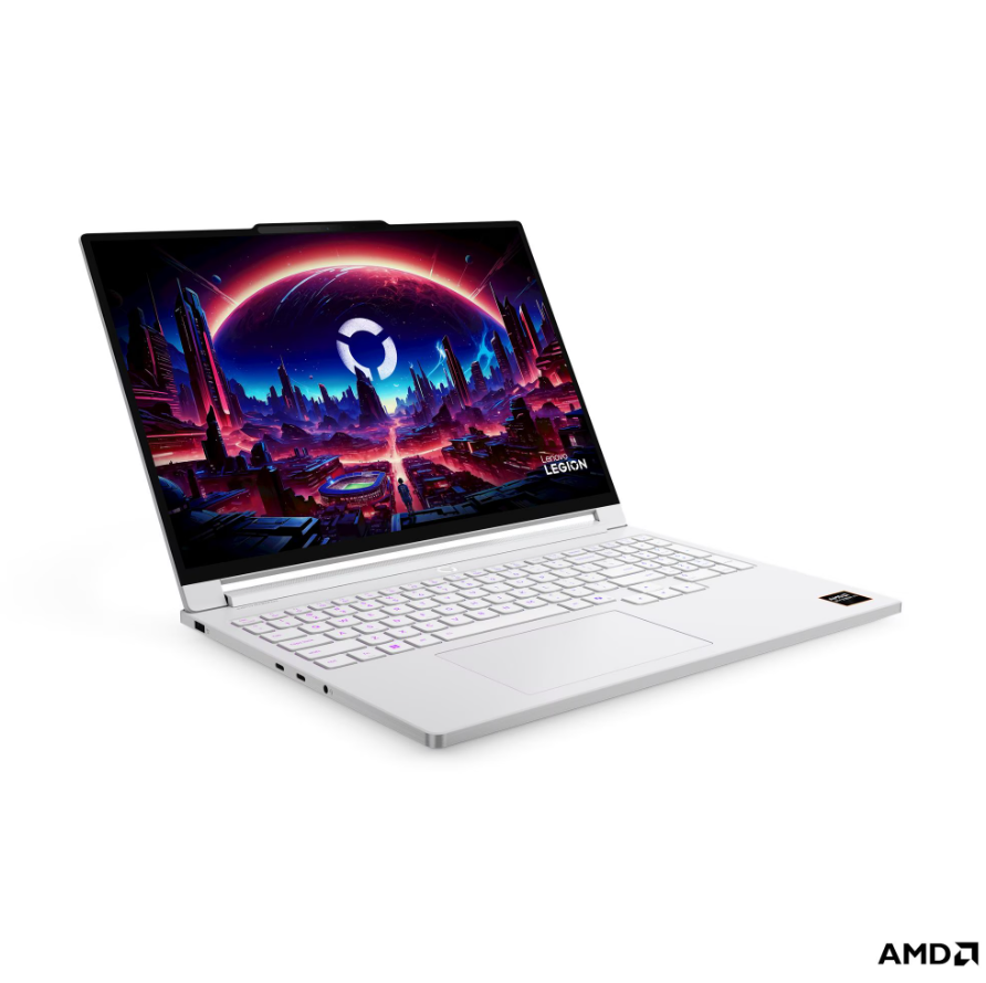 Lenovo Legion 7 16AGP11 AMD - Glacier White - 16 " - OLED - WQXGA - 2560 x 1600 pixels - Glossy - AMD Ryzen AI 7 - 450 - 32 GB - Soldered LPDDR5X - Solid-state drive capacity 1000 GB - NVIDIA GeForce RTX 5060 - GDDR7 - 8 GB - Windows 11 Home - 802.11be - 