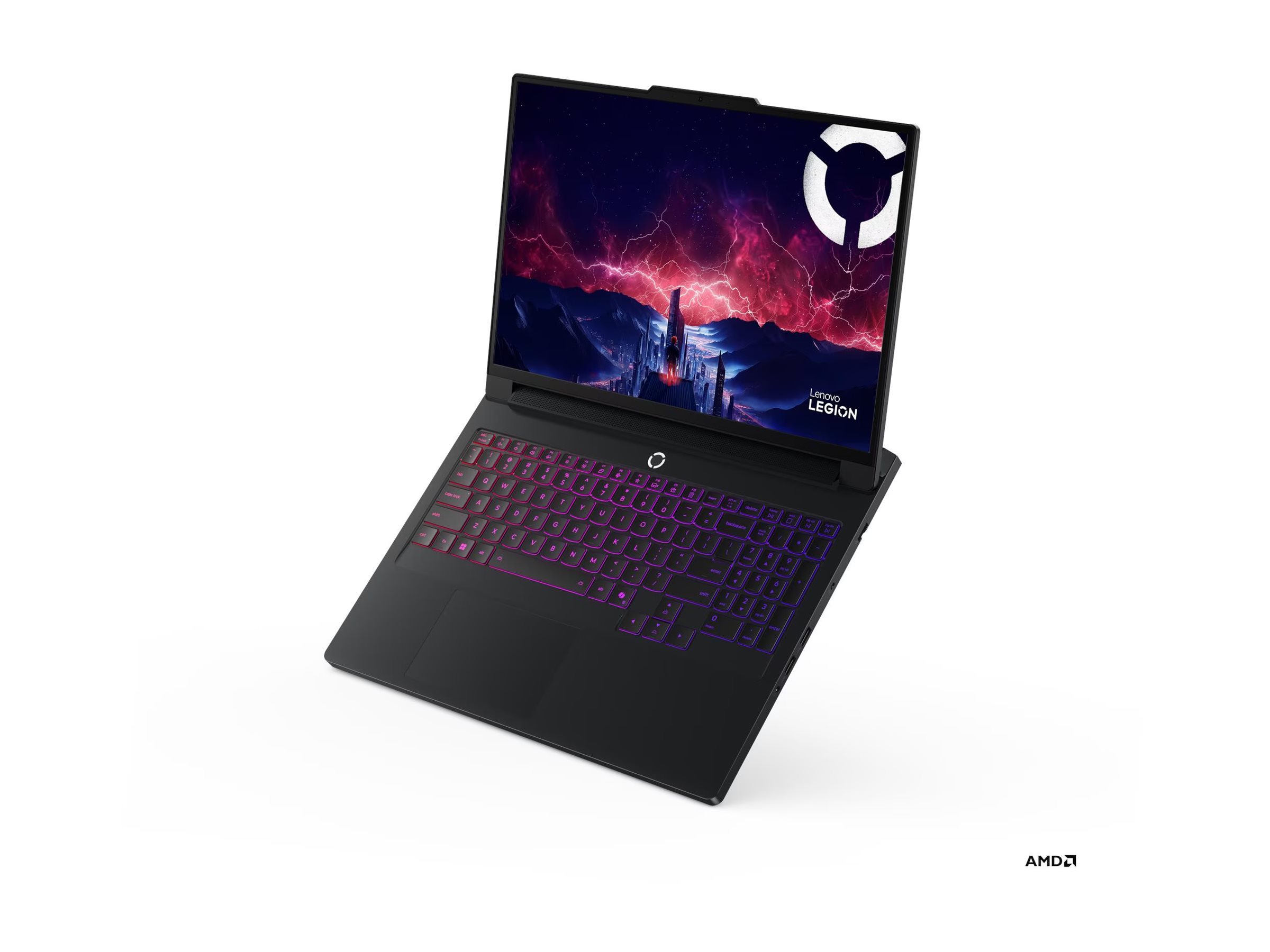 Lenovo Legion Pro 7 16AFR10H AMD - Eclipse Black - 16 " - OLED - WQXGA - 2560 x 1600 pixels - Glossy - AMD Ryzen 9 - 9955HX3D - 32 (2x16GB) GB - SODIMM DDR5 - Solid-state drive capacity 1000 GB - NVIDIA GeForce RTX 5080 - GDDR7 - 16 GB - Windows 11 Home |