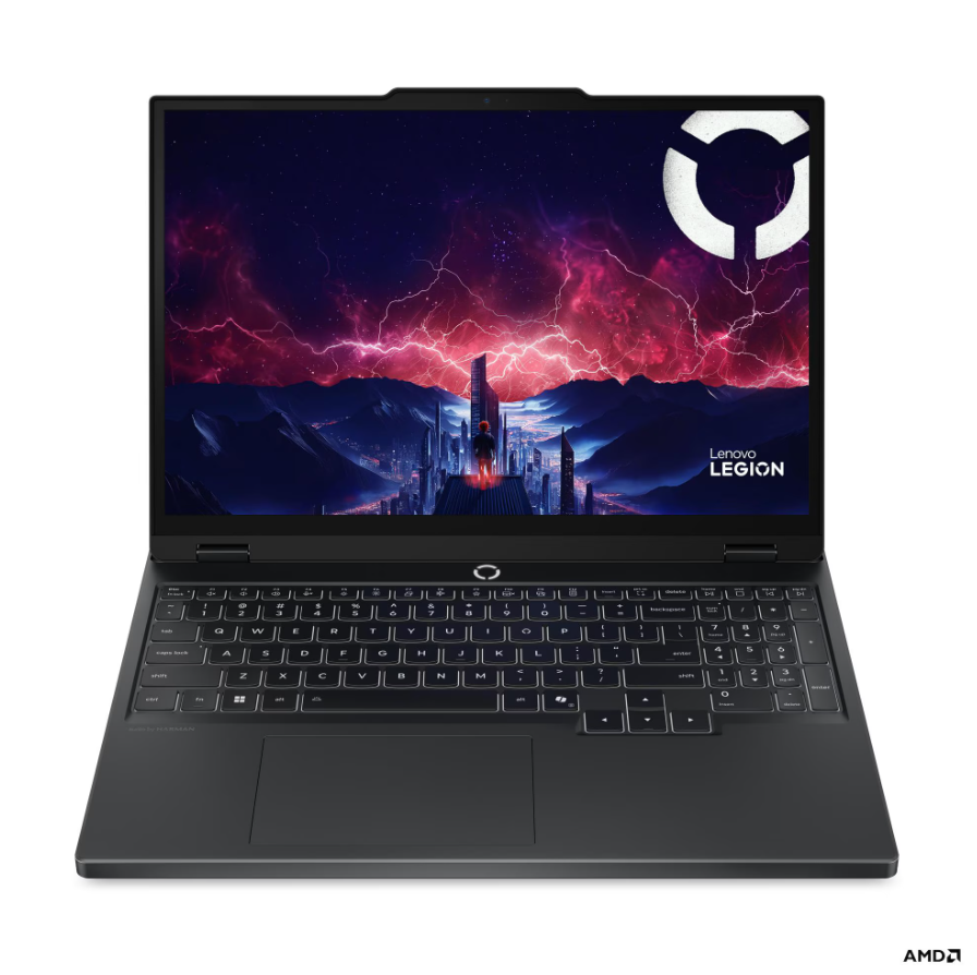Lenovo Legion 5 15AHP10 AMD - Eclipse Black - 15.1 " - OLED - WQXGA - 2560 x 1600 pixels - Glossy - AMD Ryzen 7 - 260 - 16 GB - SODIMM DDR5 - Solid-state drive capacity 1000 GB - NVIDIA GeForce RTX 5060 - GDDR7 - 8 GB - Windows 11 Home - 802.11be - Blueto