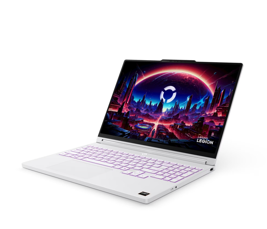 Lenovo Legion 5 15AGP11 AMD - Glacier White - 15.3 " - OLED - WQXGA - 2560 x 1600 pixels - AMD Ryzen AI 7 - 450 - 16 GB - SODIMM DDR5 - Solid-state drive capacity 1000 GB - NVIDIA GeForce RTX 5060 - GDDR7 - 8 GB - Windows 11 Home - 802.11be - Bluetooth ve