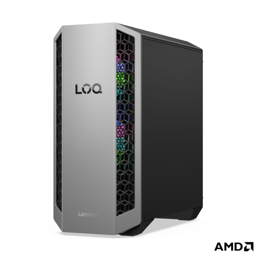 Lenovo LOQ - 26ADR10 - Desktop - Tower - AMD Ryzen 7 - 8745HX - 6 GB - SODIMM DDR5 - 1000 GB - NVIDIA GeForce RTX 5050 - No Optical drive - No keyboard - Windows 11 Home - Warranty 24 month(s)