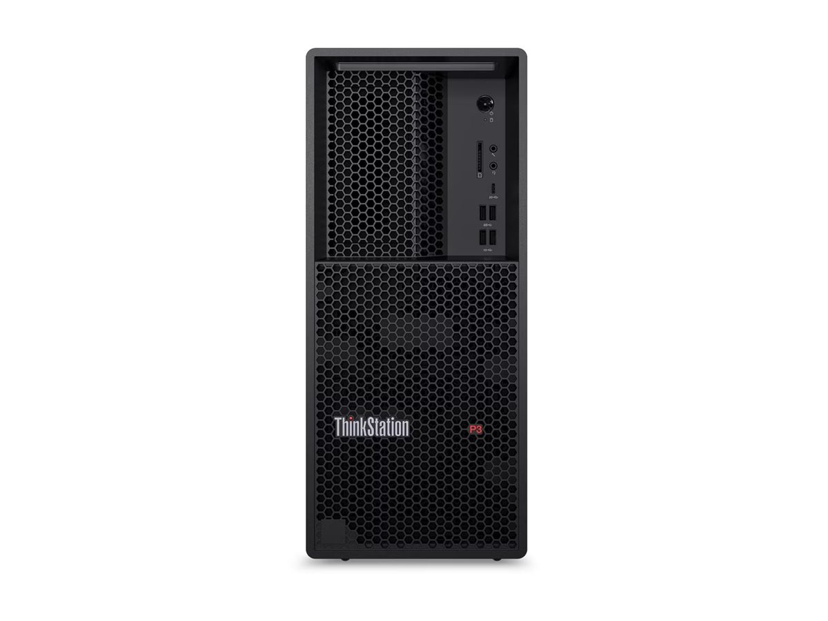 Lenovo ThinkStation - P3 G2 - Desktop - Tower - Intel Core Ultra 9 - 285K - Internal memory 32 (2x16GB) GB - Solid-state drive capacity 1000 GB - Intel Graphics - No Optical drive - Keyboard language Nordic - Windows 11 Pro - Warranty 36 month(s)
