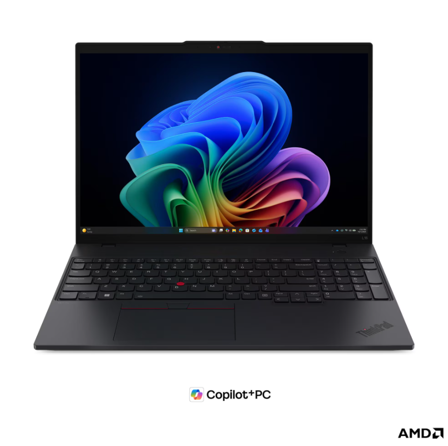 Lenovo ThinkPad L16 G3 AMD - Black - 16 " - IPS - WUXGA - 1920 x 1200 pixels - Anti-glare - AMD Ryzen AI 7 - 445 - 24 GB - SODIMM DDR5 - Solid-state drive capacity 512 GB - AMD Radeon 840M Graphics - Windows 11 Pro - 802.11be - Bluetooth version 5.4 - 4G 