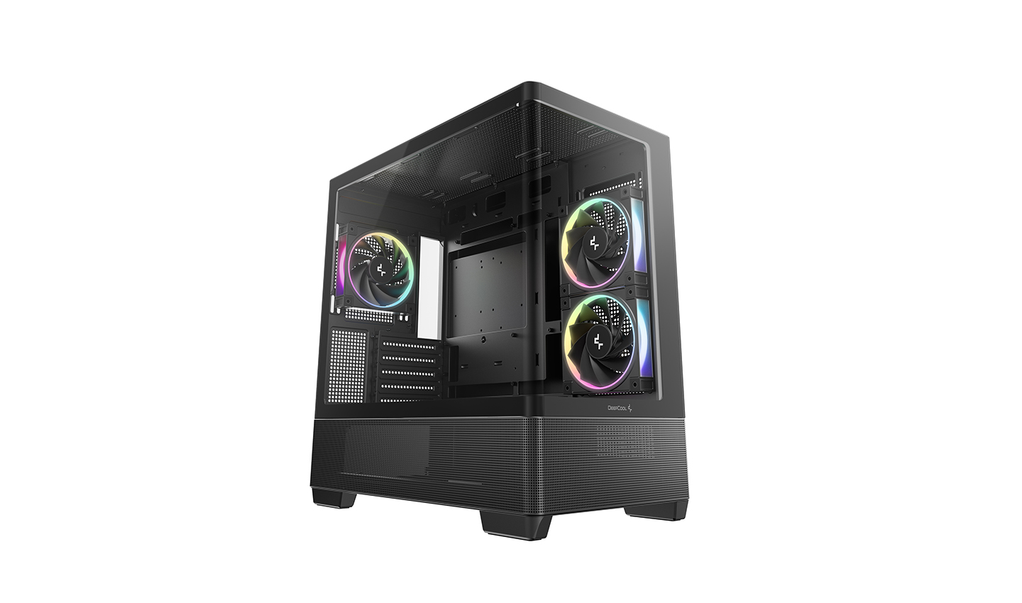 Deepcool Case - CG380U 3F - Micro ATX - Black