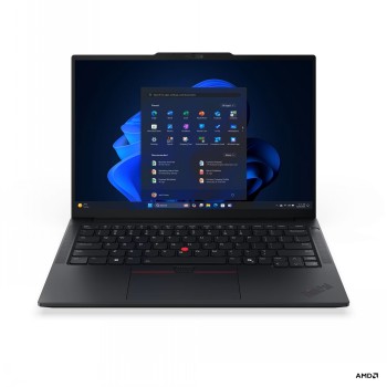 Lenovo ThinkPad E14 G8 AMD - Black - 14 " - IPS - WUXGA - 1920 x 1200 pixels - Anti-glare - AMD Ryzen AI 7 - 345 - 16 GB - SODIMM DDR5 - Solid-state drive capacity 512 GB - AMD Radeon 820M Graphics - Windows 11 Pro - 802.11be - Bluetooth version 5.4 - Key