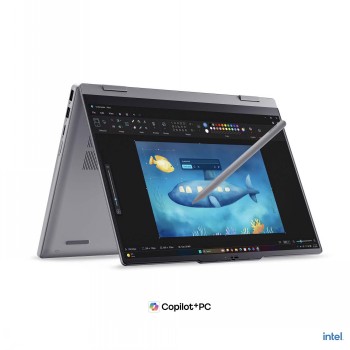 Lenovo ThinkBook 14 2-in-1 G6 IPL Intel - Luna Grey - 14 " - IPS - Touchscreen - WUXGA - 1920 x 1200 pixels - Intel Core Ultra 5 - 325 - 16 GB - SODIMM DDR5 - Solid-state drive capacity 512 GB - Intel Graphics - Windows 11 Pro - 802.11be - Bluetooth versi