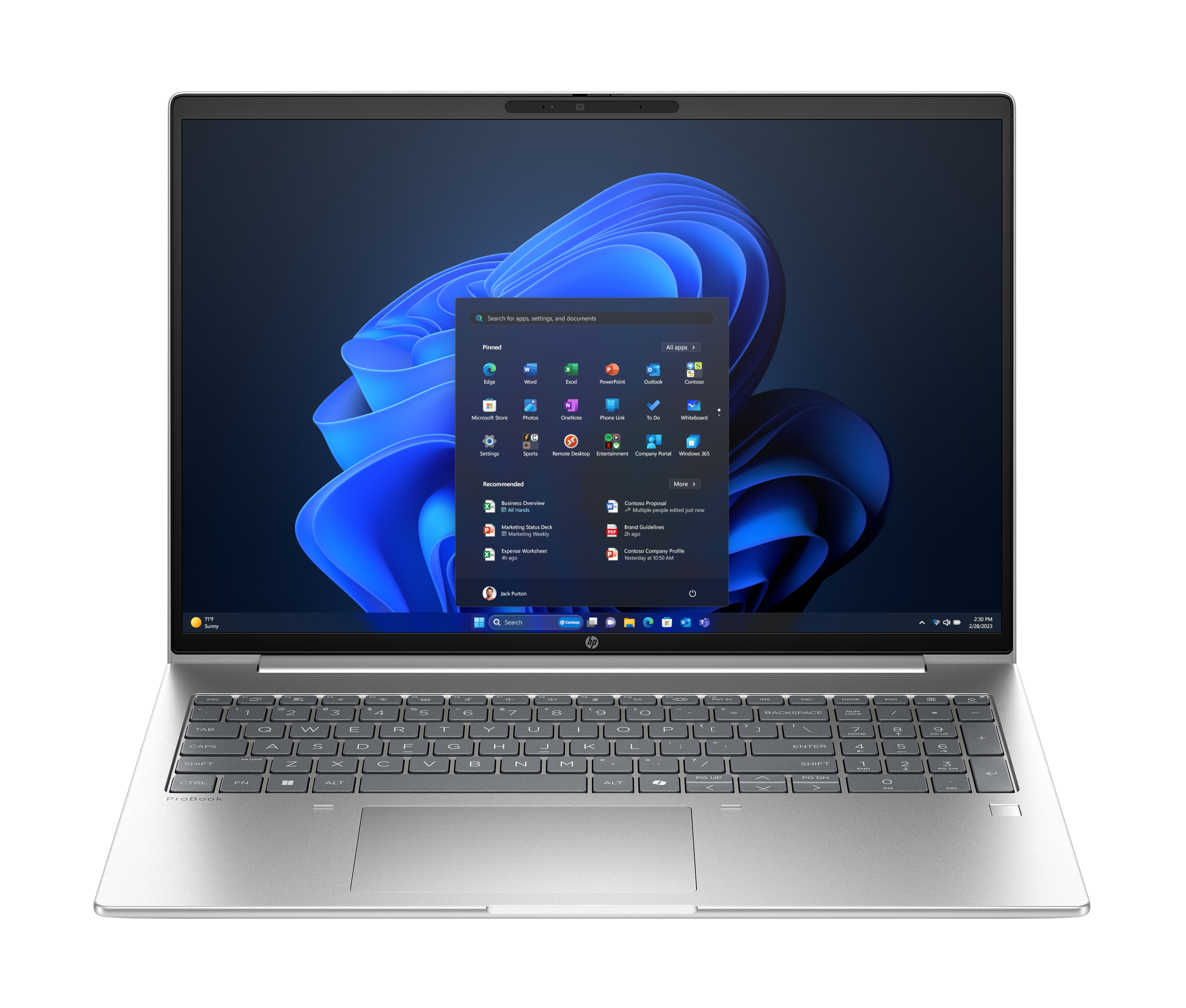 HP ProBook 4 G1a 16 - Ryzen 7 250, 16GB, 512GB SSD, 16 WUXGA 300-nit AG, 1080p non-IR cam, FPR, US backlit keyboard, 56Wh, Win 11 Pro, 1 years