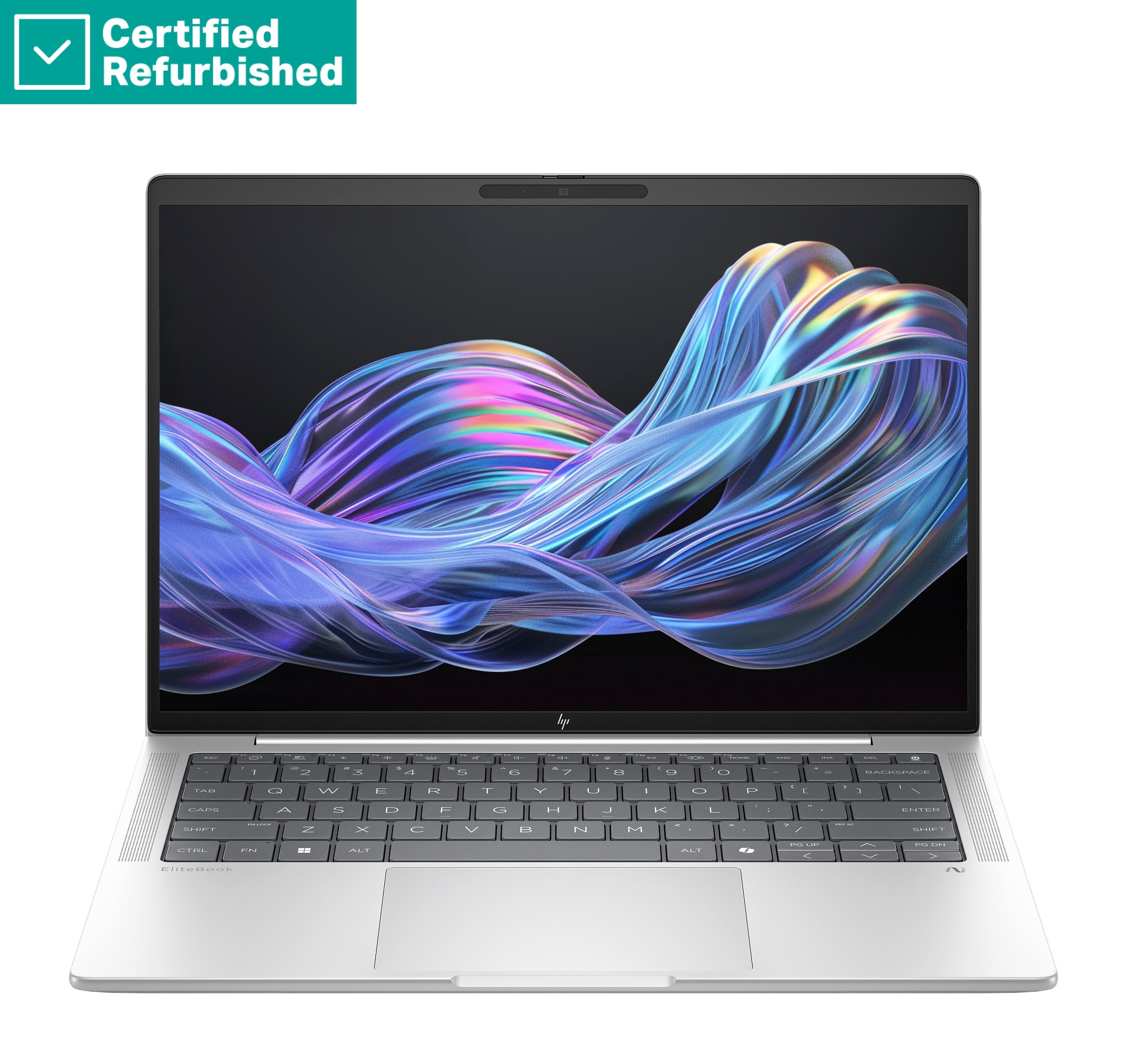 RENEW SILVER HP EliteBook X G1i AI 14 - Ultra 7-268V, 32GB, 512GB SSD, 14 WUXGA Privacy Touch, 5MP IR cam, WWAN-ready, FPR, Nordic backlit keyboard, Glacier Silver, 68Wh, Win 11 Pro, 1 years